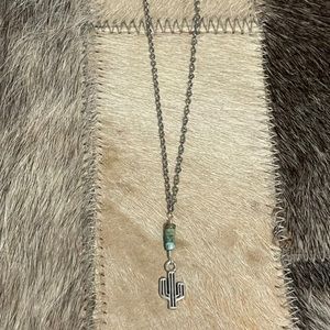 Cactus turquoise necklace